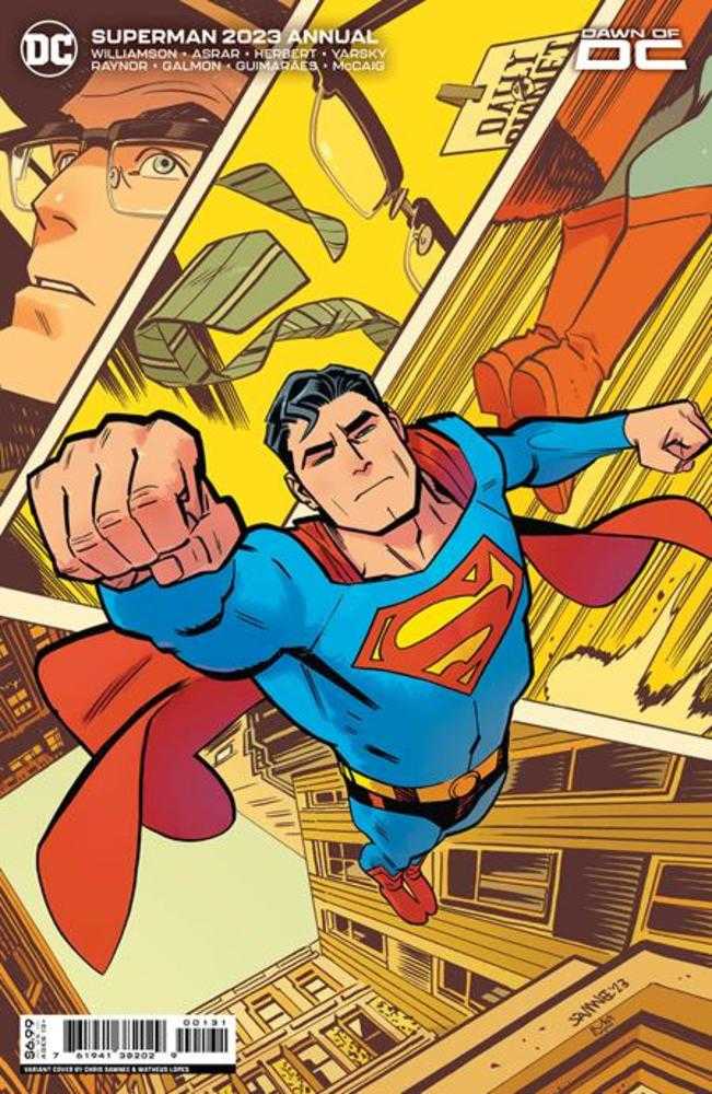 Superman 2023 Annual #1 (One Shot) Cover C Chris Samnee Card Stock Variant | BD Cosmos