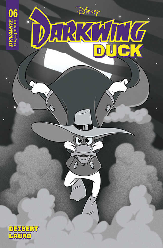 Darkwing Duck #6 Cover V 10 Copy Foc Variant Edition Forstner Black & White | BD Cosmos