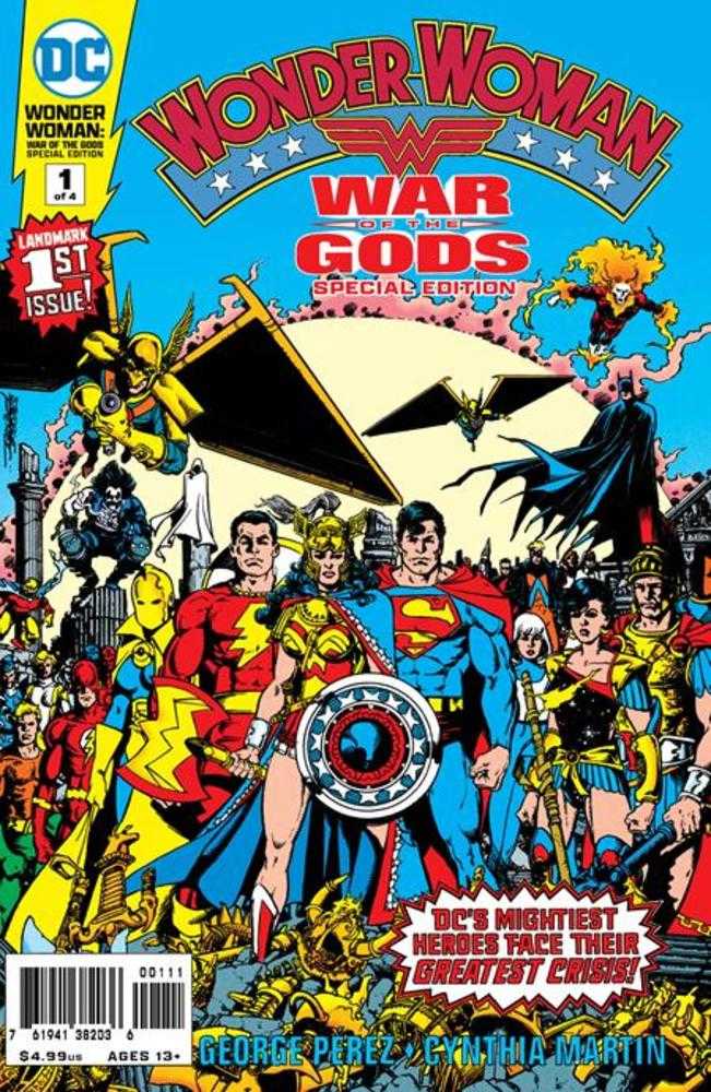 Wonder Woman War Of The Gods Édition spéciale #1 (sur 4) | BD Cosmos
