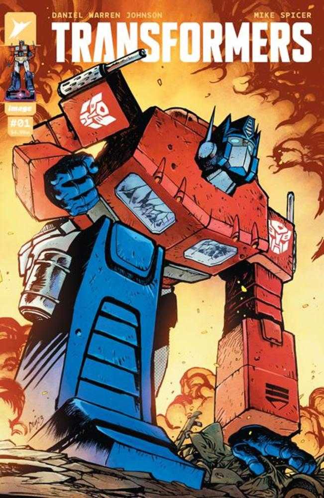 Transformers #1 1ÈRE IMAGE D'IMPRESSION A Warren Johnson & Spicer 10/04/2023 | BD Cosmos