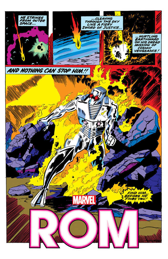 Rom : Le volume omnibus original des années Marvel. 1 Couverture Sal Buscema [Marché direct uniquement] | BD Cosmos