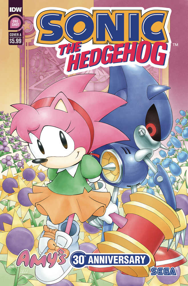 Sonic The Hedgehog Amys 30th Anniversary #1 Cover A Hammerstrom | BD Cosmos