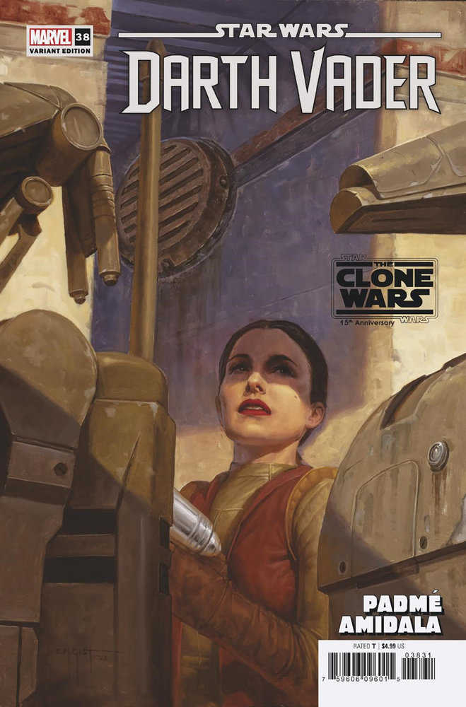 Star Wars: Darth Vader 38 E.M. Gist Padme Star Wars: Clone Wars 15th Anniversary Variant [Dd] | BD Cosmos
