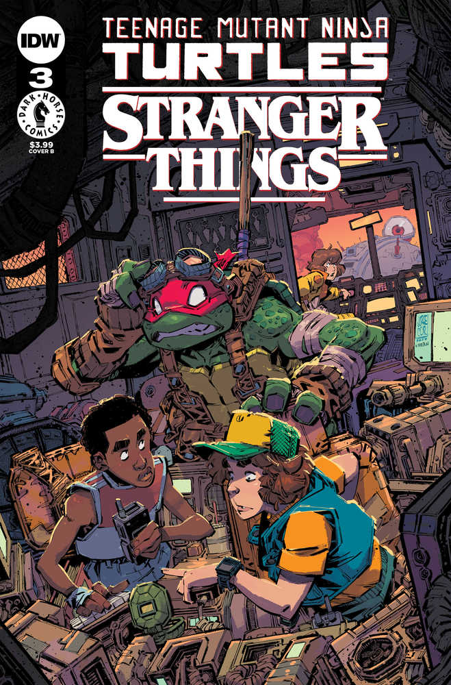 Teenage Mutant Ninja Turtles X Stranger Things #3 Cover B Corona | BD Cosmos