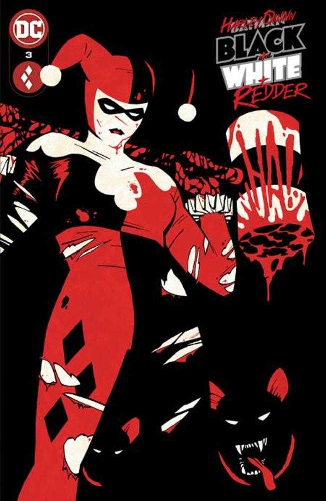 Harley Quinn Black White Redder #3 (Of 6) Cover A Cliff Chiang | BD Cosmos