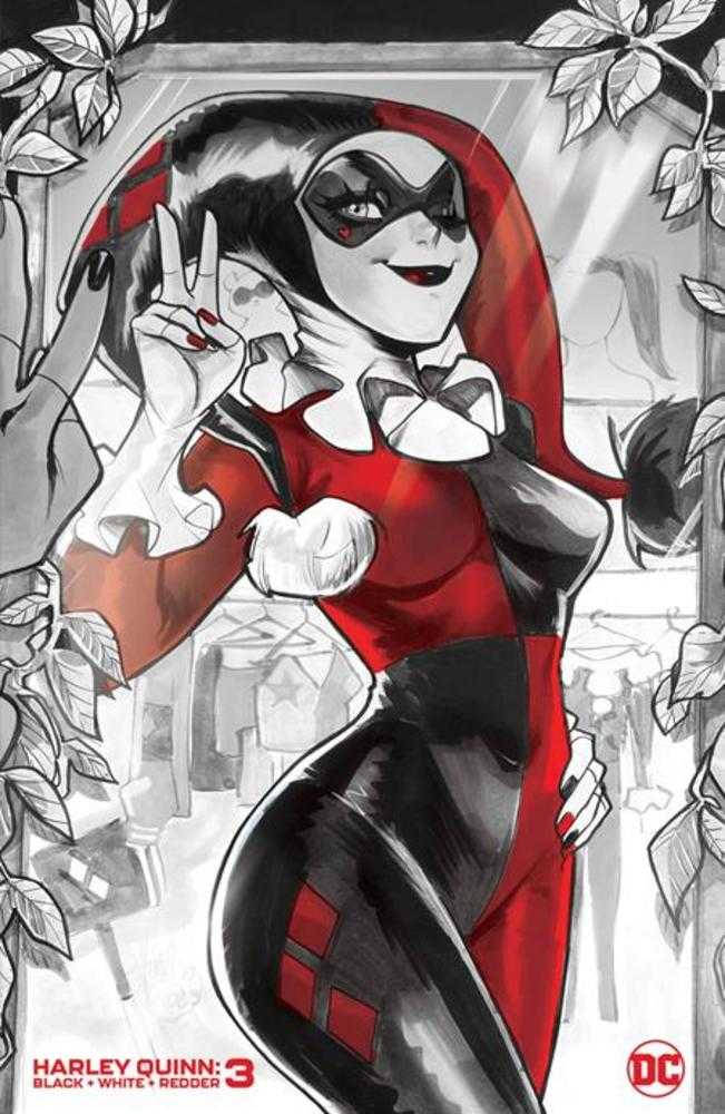 Harley Quinn Black White Redder #3 (Of 6) Cover B Mirka Andolfo Variant | BD Cosmos