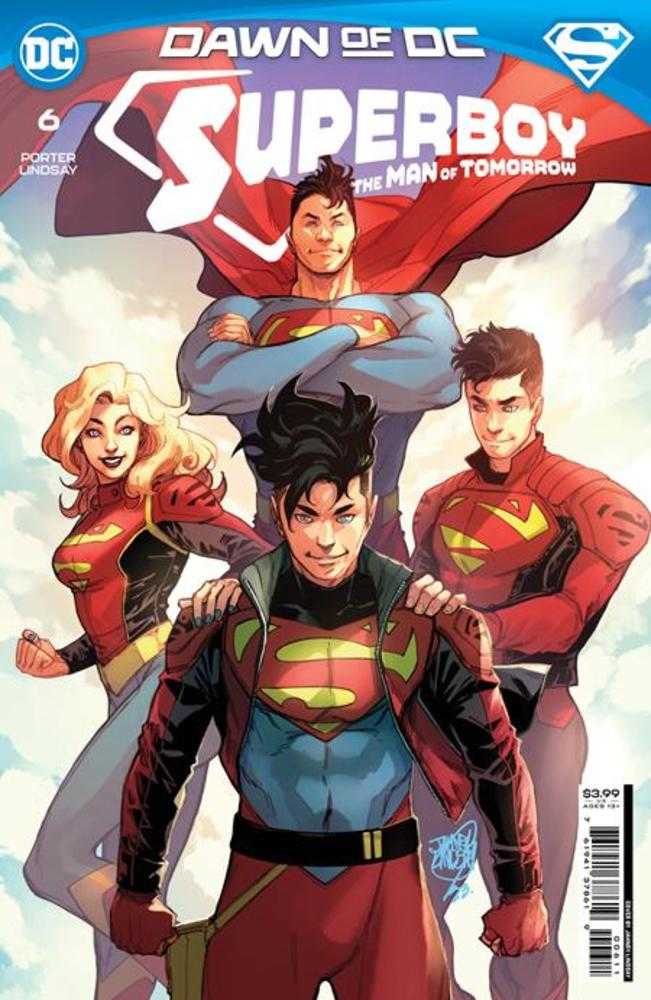 Superboy The Man Of Tomorrow #6 (Of 6) Cover A Jahnoy Lindsay | BD Cosmos