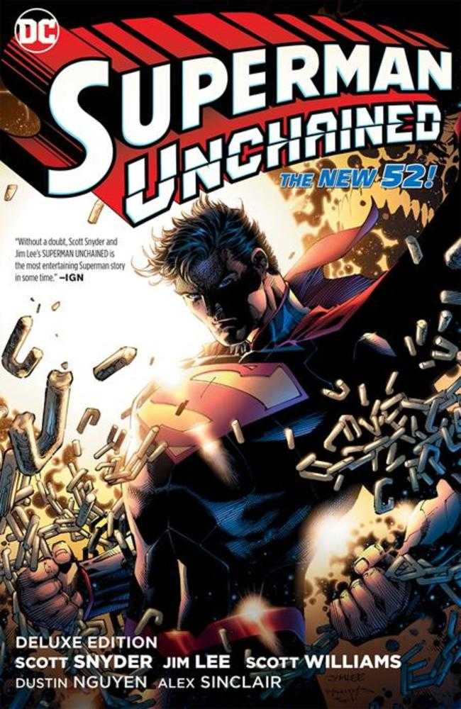 Superman Unchained The Deluxe Edition Hardcover (2023 Edition) | BD Cosmos