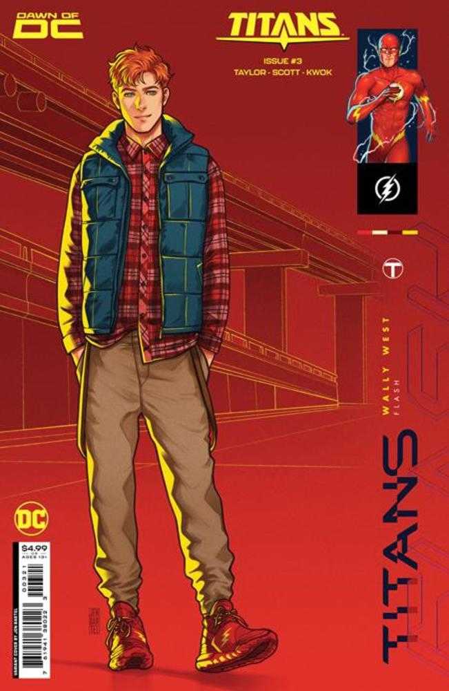Titans #3 Cover B Jen Bartel Card Stock Variant | BD Cosmos
