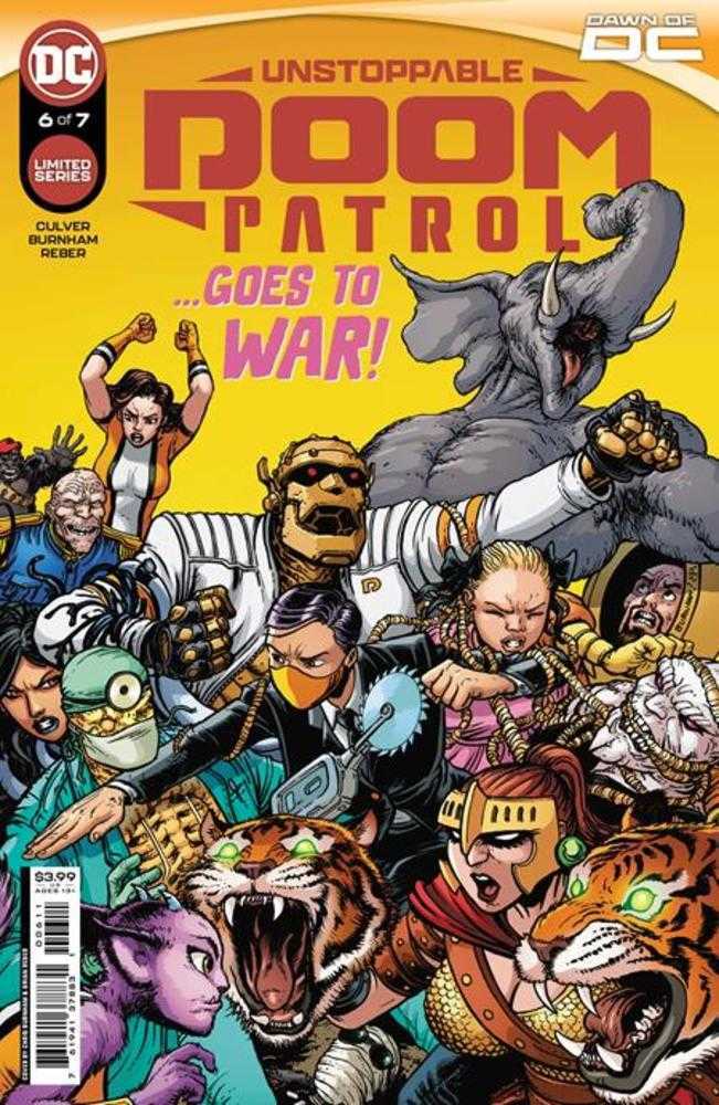 Unstoppable Doom Patrol #6 (Of 7) Cover A Chris Burnham | BD Cosmos