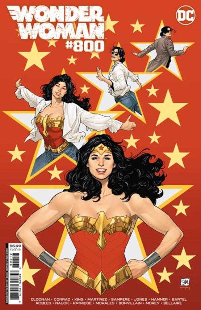 Wonder Woman #800 2nd Print Cover A Daniel Sampere | BD Cosmos