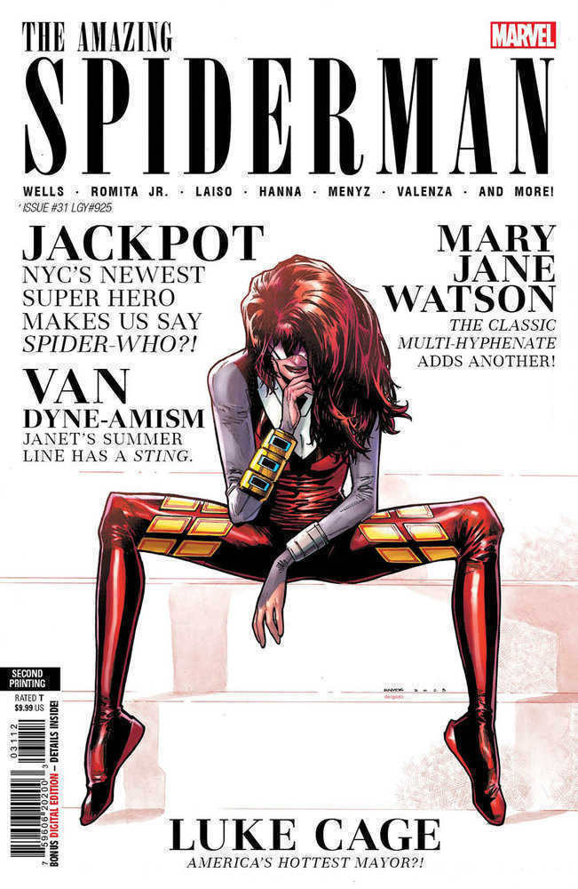 Amazing Spider-Man #31 Humberto Ramos 2nd Print 09/06/2023 | BD Cosmos