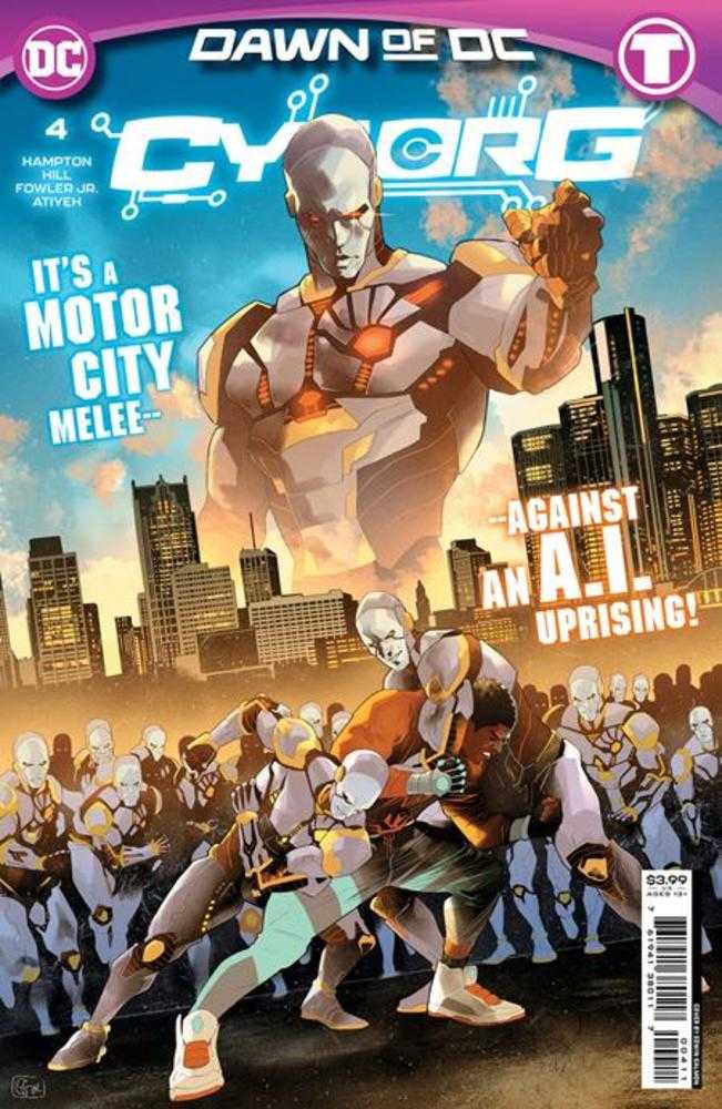 Cyborg #4 (Of 6) Cover A Edwin Galmon | BD Cosmos