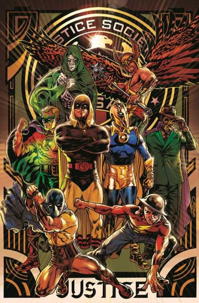 Justice Society Of America #8 (Of 12) Cover B Tony Harris Card Stock Variant | BD Cosmos