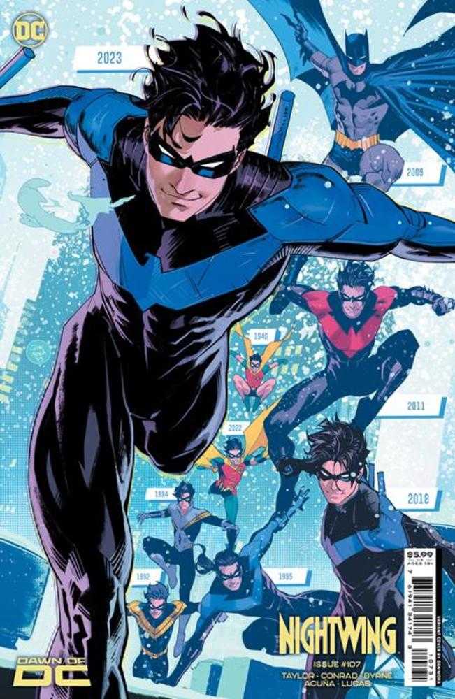 Nightwing #107 Cover C Dan Mora Card Stock Variant | BD Cosmos