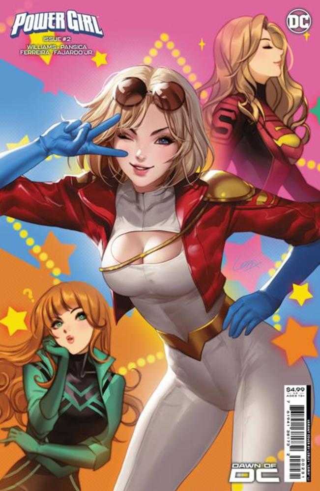Power Girl #2 Cover C Lesley Leirix Li Card Stock Variant | BD Cosmos