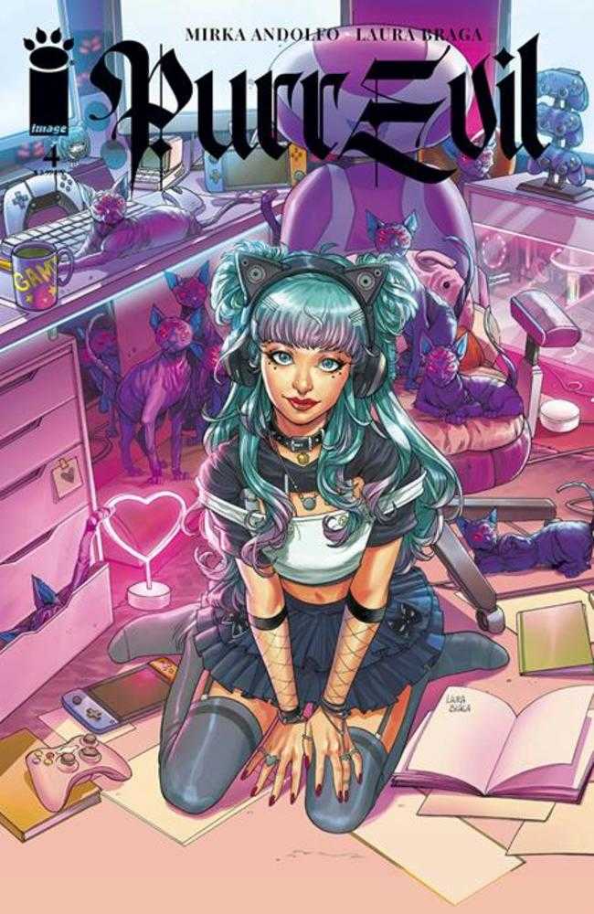 Purr Evil #4 (Of 6) Cover A Laura Braga (Mature) | BD Cosmos