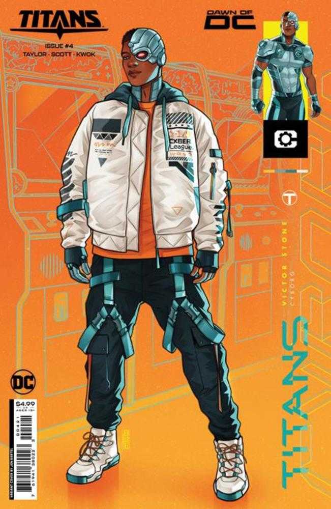 Titans #4 Cover B Jen Bartel Card Stock Variant | BD Cosmos