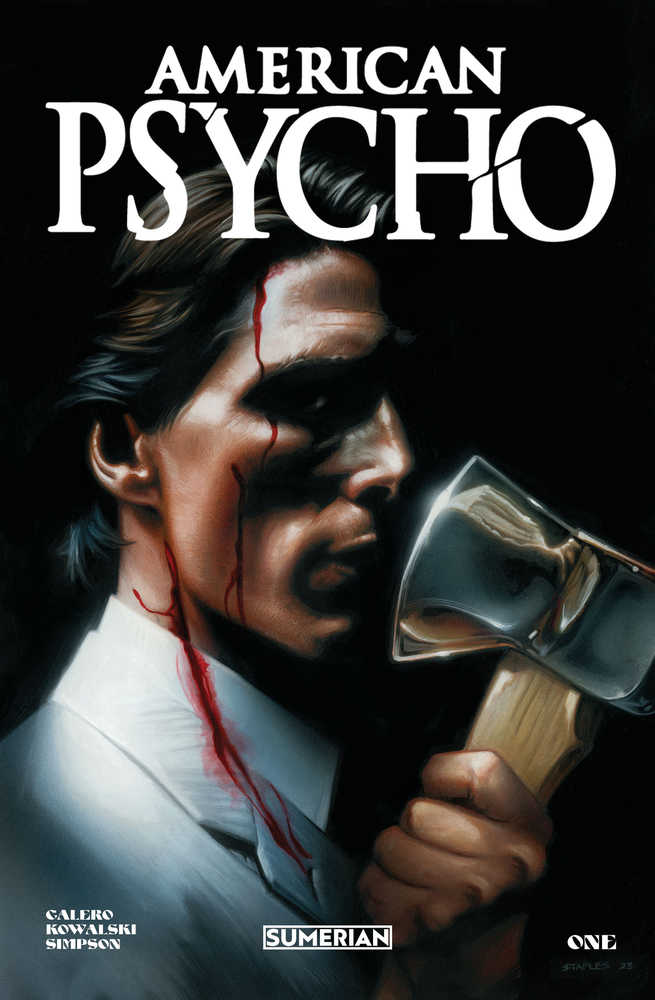 American Psycho #1 Massive Summerian A Staples 10/11/2023 | BD Cosmos