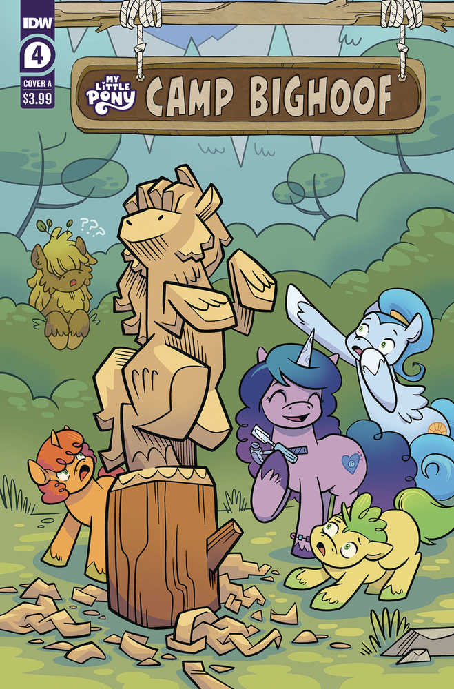 My Little Pony Camp Bighoof #4 Cover A Sherron | BD Cosmos