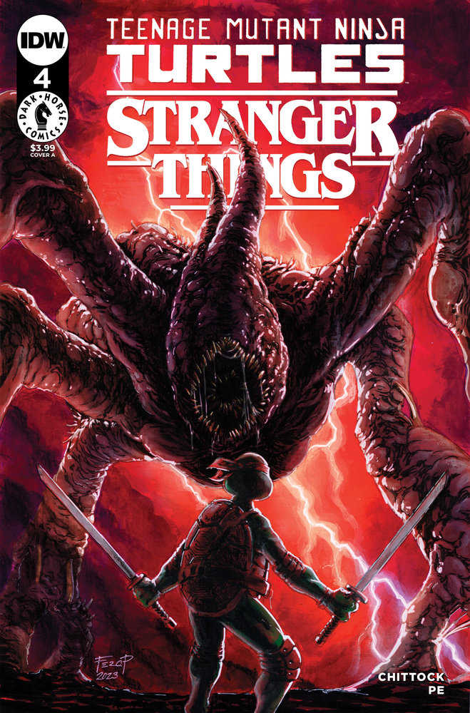Teenage Mutant Ninja Turtles X Stranger Things #4 Cover A (Pe) | BD Cosmos