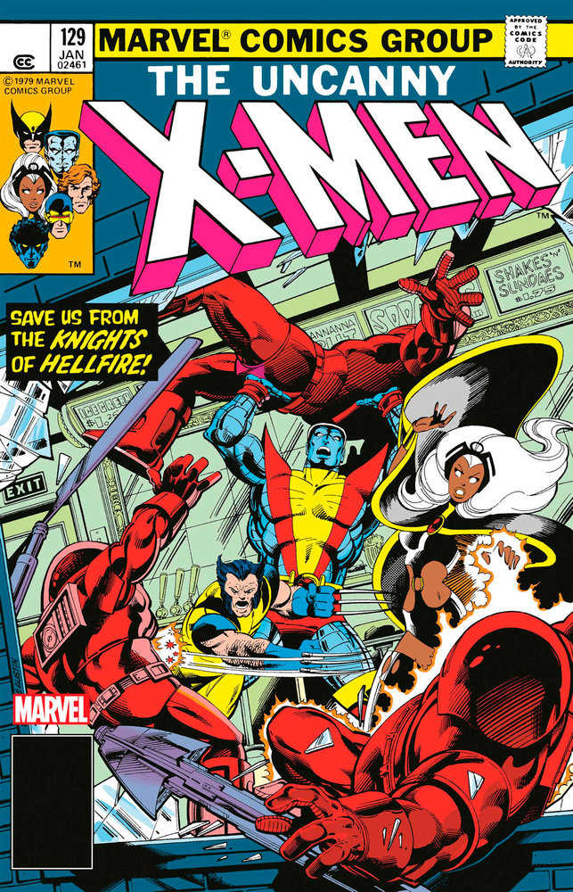 X-Men #129 MARVEL Facsimile 10/25/2023 | BD Cosmos