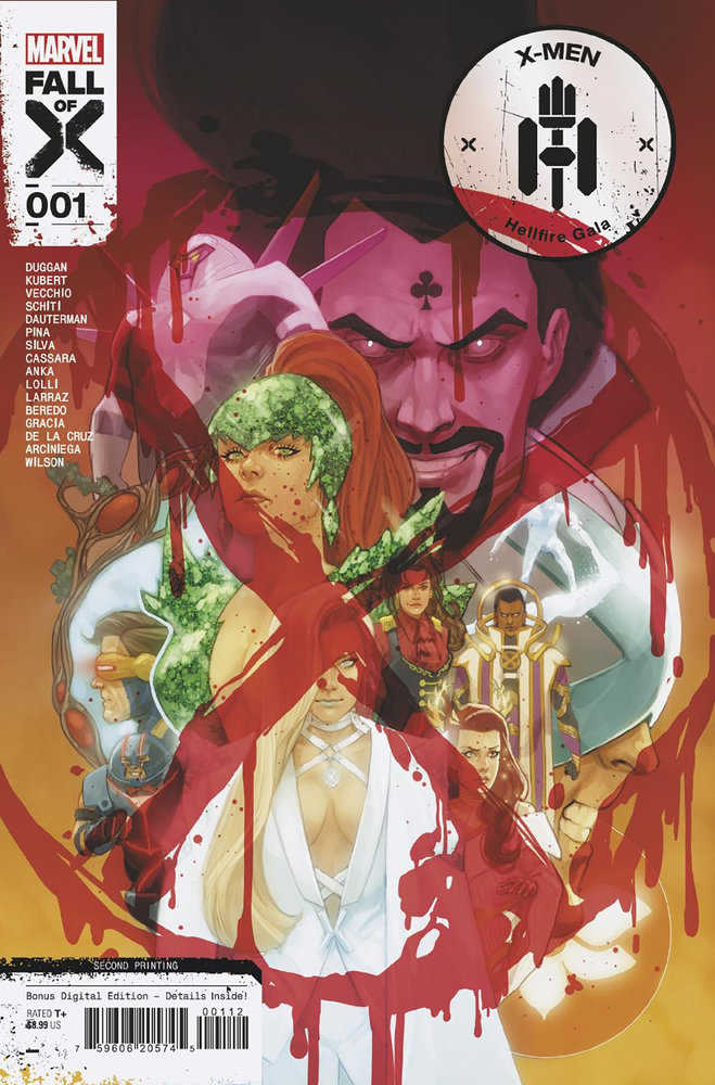 X-Men: Hellfire Gala 2023 1 Phil Noto 2nd Print Variant | BD Cosmos