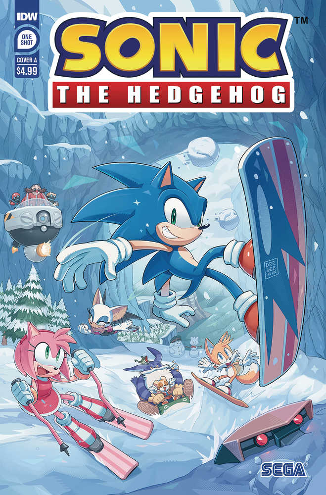 Sonic The Hedgehog Winter Jam One Shot #1 Cover A Kim | BD Cosmos