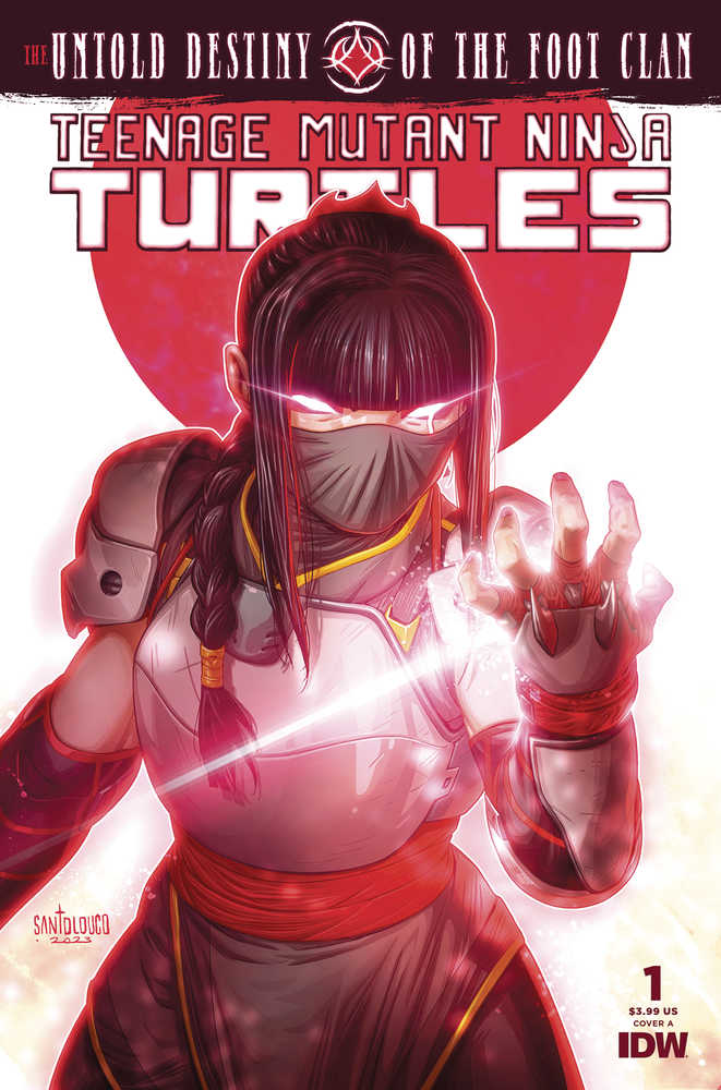 Teenage Mutant Ninja Turtles Untold Destiny Of Foot Clan #1 Couverture A Santolouco | BD Cosmos