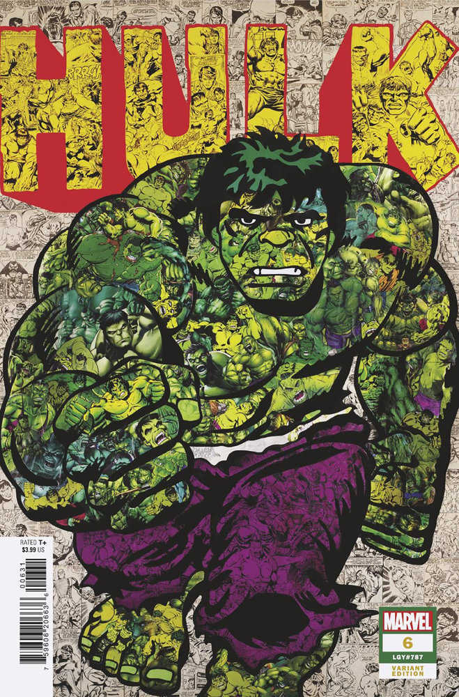 Incroyable Hulk 6 Variante de M. Garcin (abonnement) | BD Cosmos