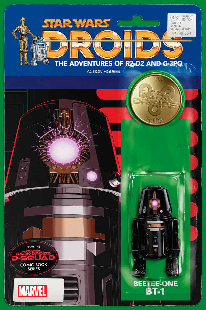 Star Wars: Dark Droids - D-Squad 3 John Tyler Christopher Action Figure Variant [Dd] | BD Cosmos