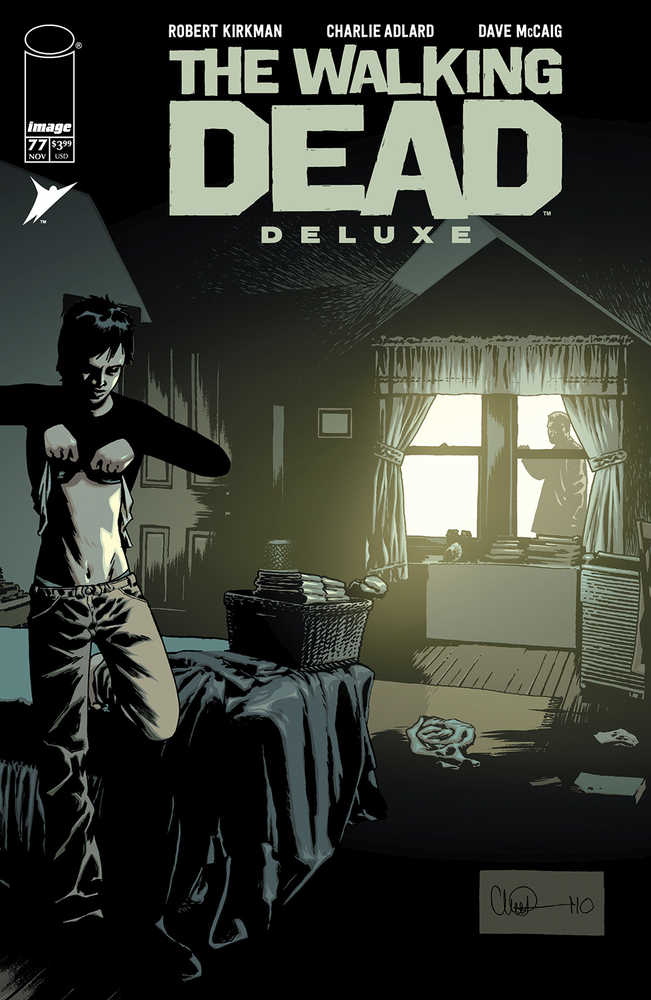 Walking Dead Deluxe #77 Cover B Charlie Adlard & Dave Mccaig Variant | BD Cosmos