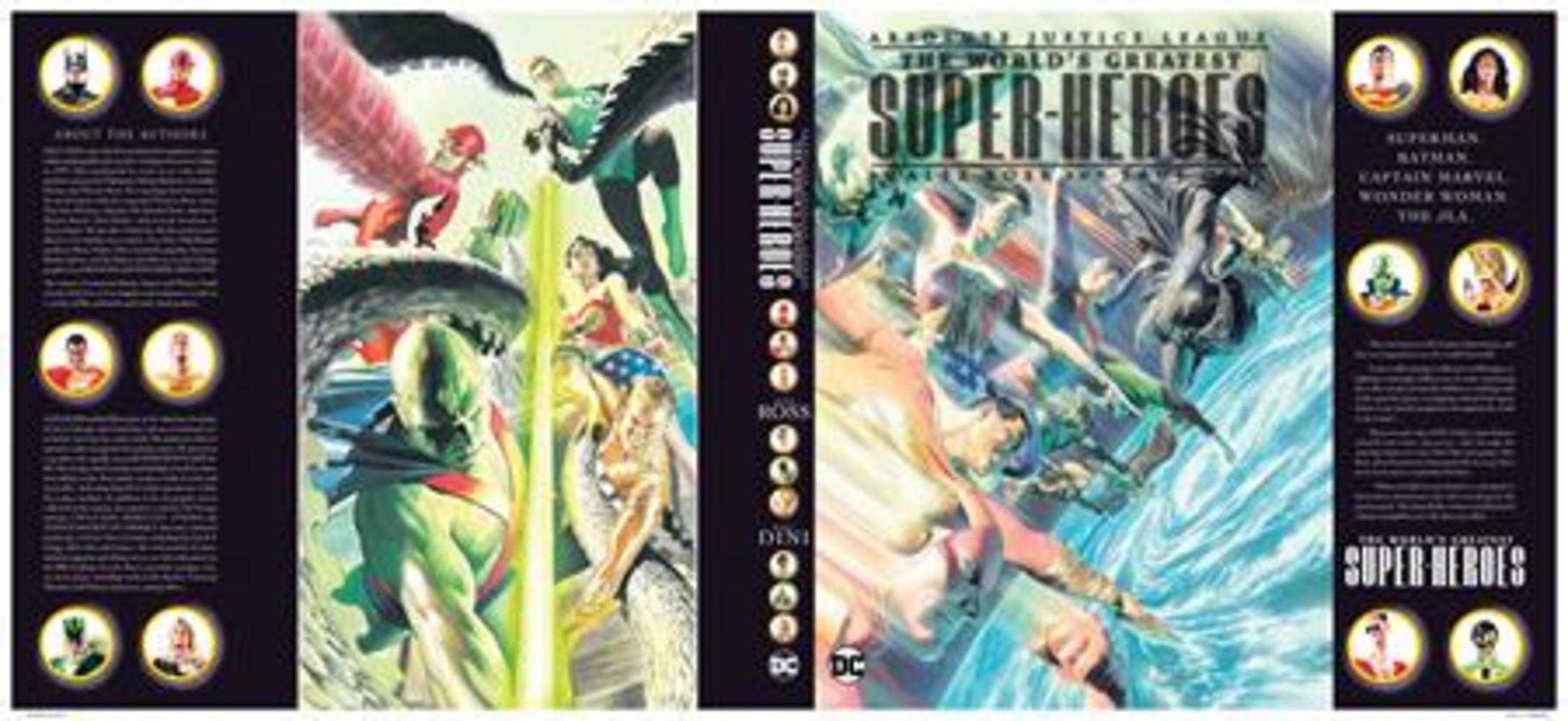 Absolute Justice League Les plus grands super-héros du monde par Alex Ross et Paul Dini Relié (édition 2024) | BD Cosmos