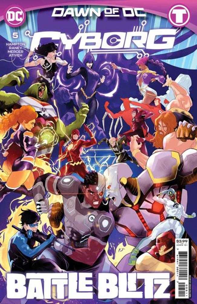 Cyborg #5 (Of 6) Cover A Edwin Galmon | BD Cosmos