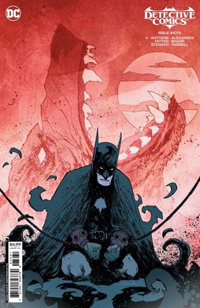 Detective Comics #1076 Cover C Christopher Mitten Card Stock Variant | BD Cosmos