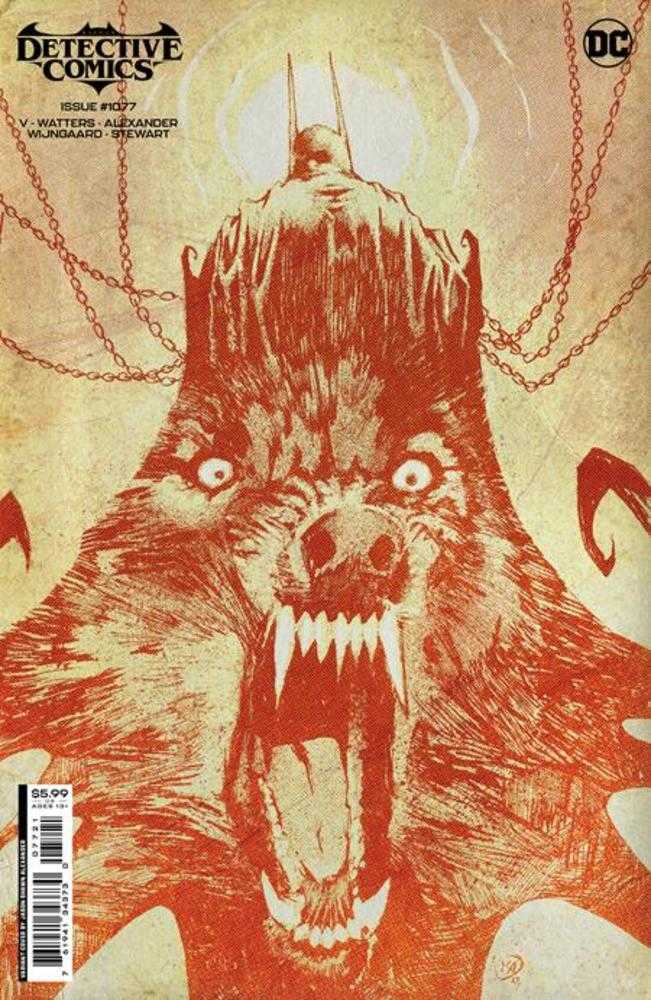 Detective Comics #1077 Cover B Jason Shawn Alexander Card Stock Variant | BD Cosmos