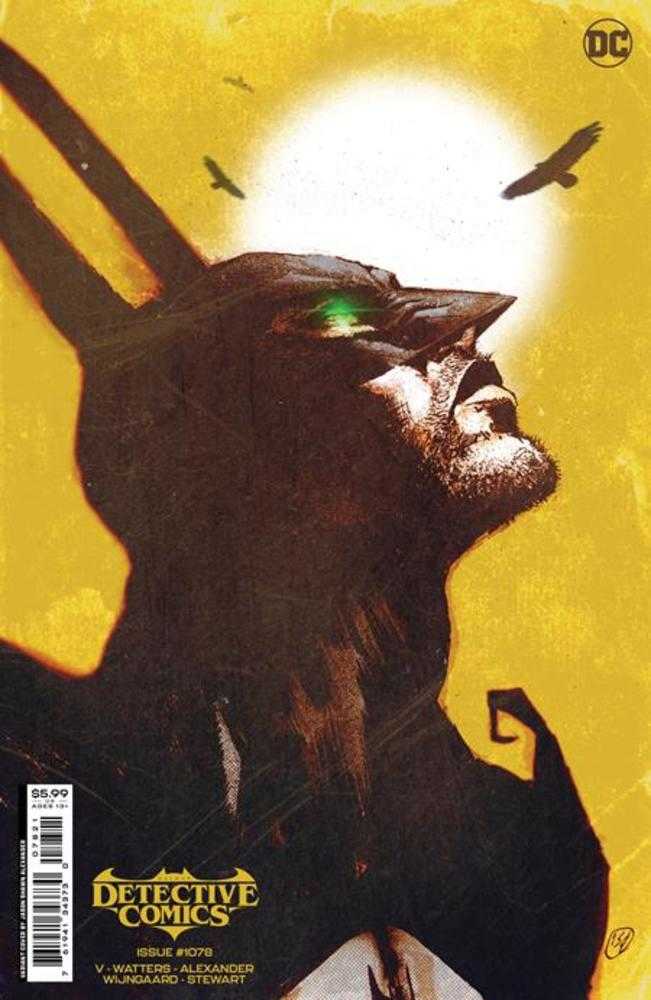 Detective Comics #1078 Cover B Jason Shawn Alexander Card Stock Variant | BD Cosmos
