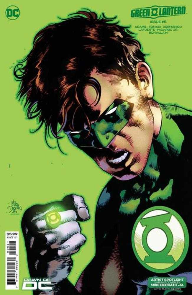 Green Lantern #5 Cover C Mike Deodato Jr Artist Spotlight Card Stock Variant | BD Cosmos
