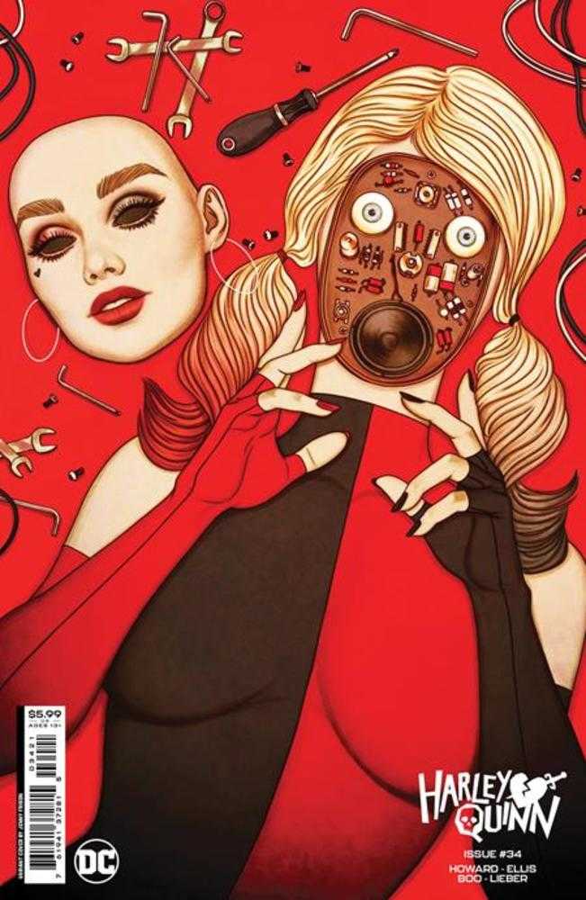Harley Quinn #34 Cover B Jenny Frison Card Stock Variant | BD Cosmos