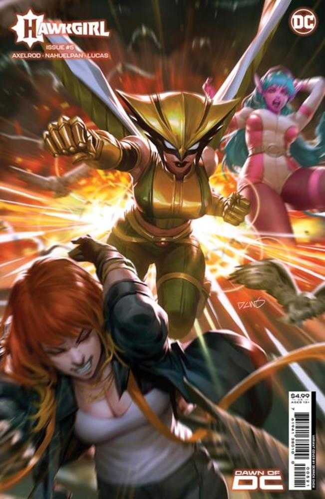 Hawkgirl #5 (Of 6) Cover B Derrick Chew Card Stock Variant | BD Cosmos