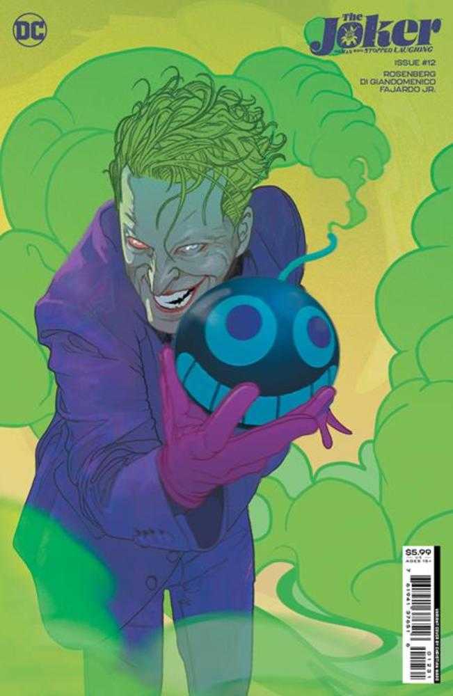Joker The Man Who Stopped Laughing #12 Cover C Christian Ward Variant | BD Cosmos