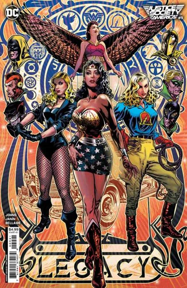 Justice Society Of America #9 (sur 12) Couverture B Tony Harris Card Stock Variante | BD Cosmos