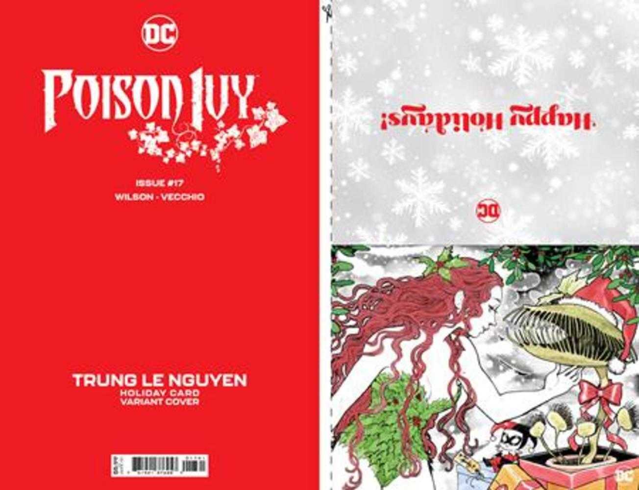 Poison Ivy #17 Cover D Trung Le Nguyen DC Holiday Card Special Edition Variant | BD Cosmos