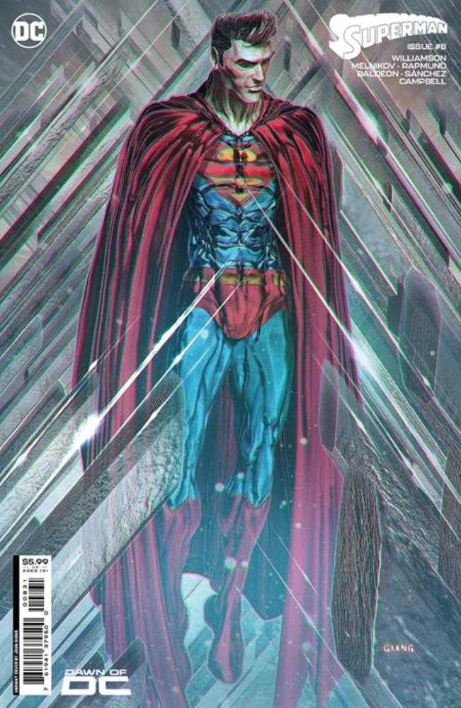 Superman #8 Cover C John Giang Card Stock Variant | BD Cosmos