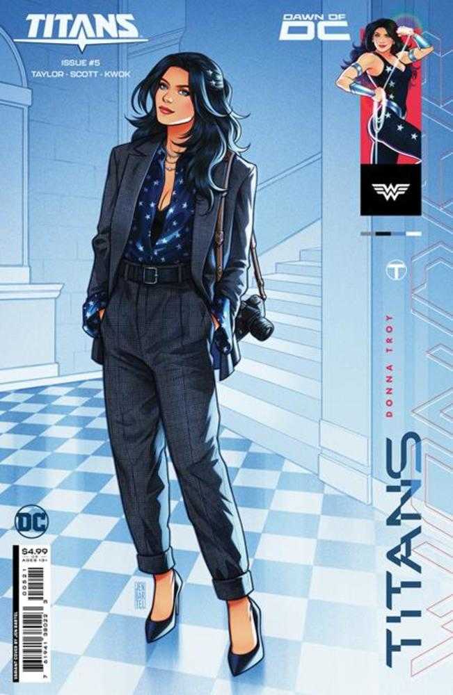 Titans #5 Cover B Jen Bartel Card Stock Variant | BD Cosmos