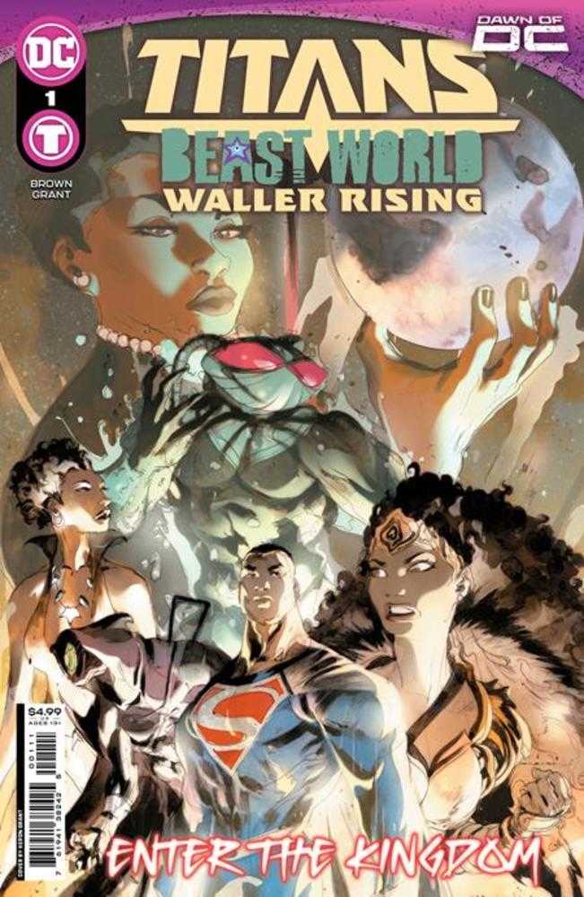 Titans Beast World Waller Rising #1 (One Shot) Cover A Keron Grant | BD Cosmos