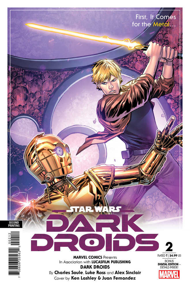 Star Wars: Dark Droids 2 Ken Lashley 2nd Print Variant [Dd] | BD Cosmos