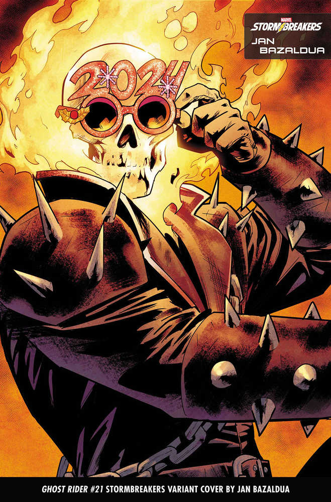 Ghost Rider #21 Jan Bazaldua Stormbreakers Variant | BD Cosmos