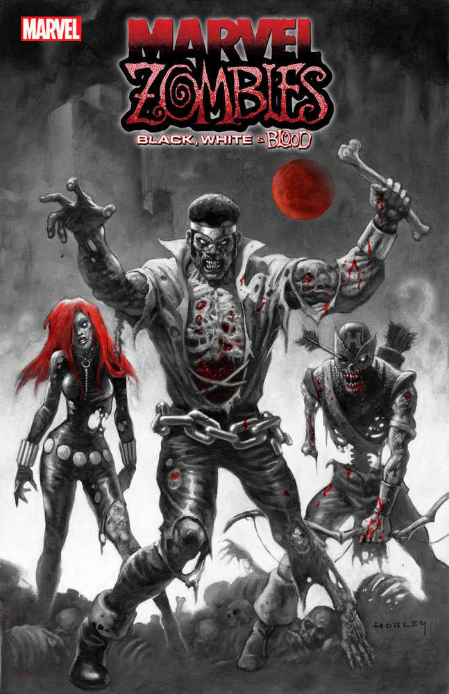 MARVEL ZombiesBlack White & Blood MARVEL B Horley 12/13/2023 | BD Cosmos