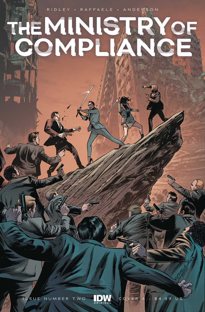 Ministry Of Compliance #2 Cover A Raffaele | BD Cosmos
